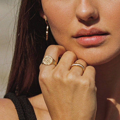 Golden Sun Ring