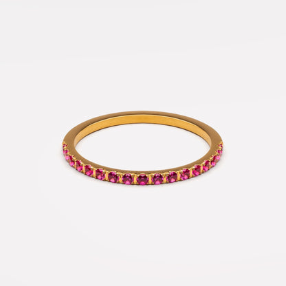 “Bordeaux” Thin Ring