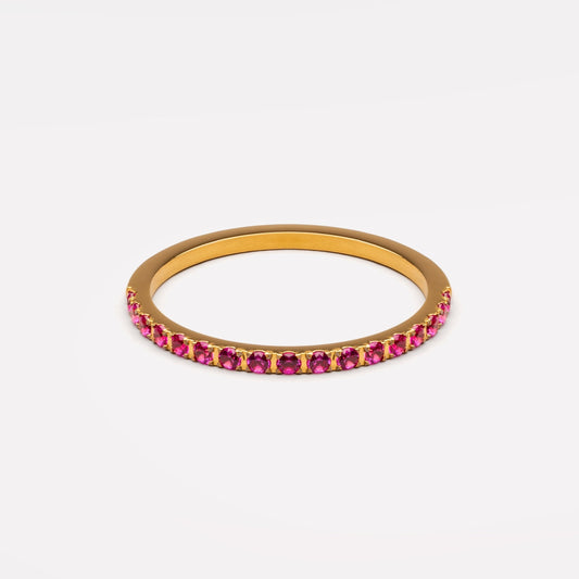 “Bordeaux” Thin Ring
